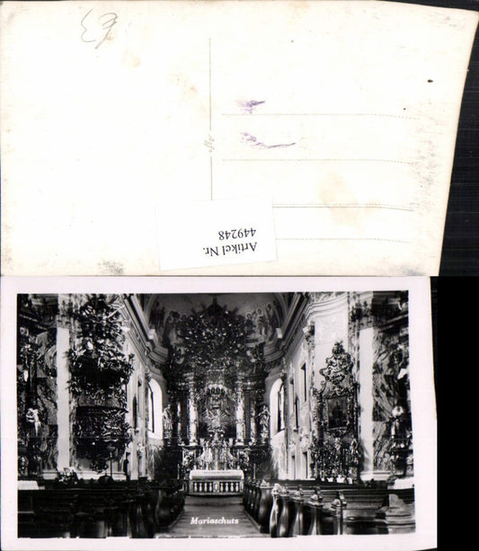 449248,Maria Schutz am Semmering Kirche Innenansicht