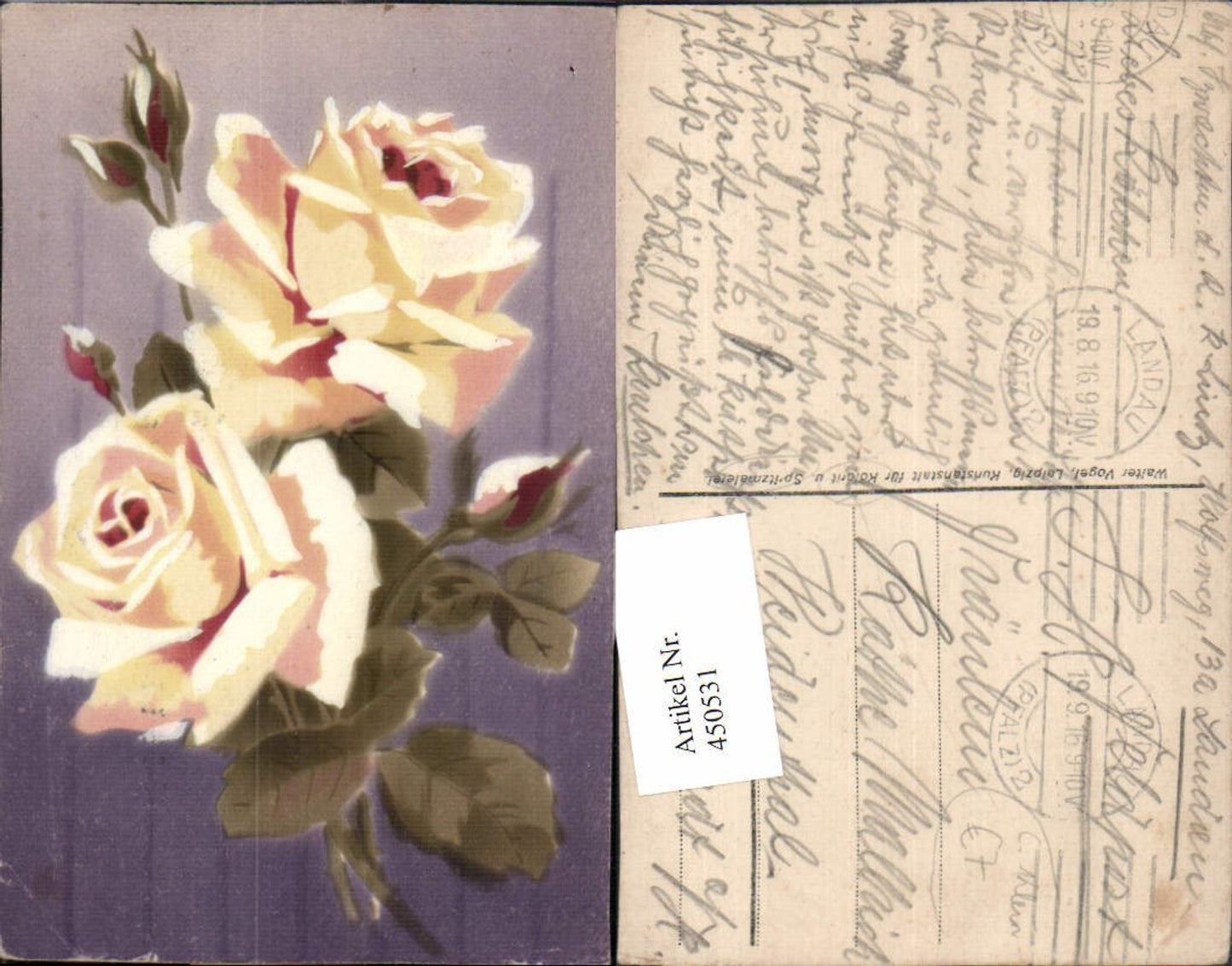450531,Künstler AK Catharina Klein Gelbe Rosen Knospen