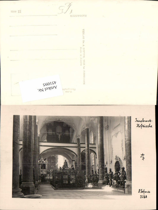 451095,Photographic Art Dr. Defner I268 Innsbruck Court Church Interior View Organ