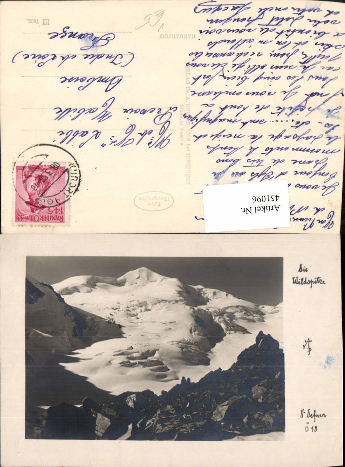 451096,Fotokunst Dr. Defner Ö18 Wildspitze Bergkulisse