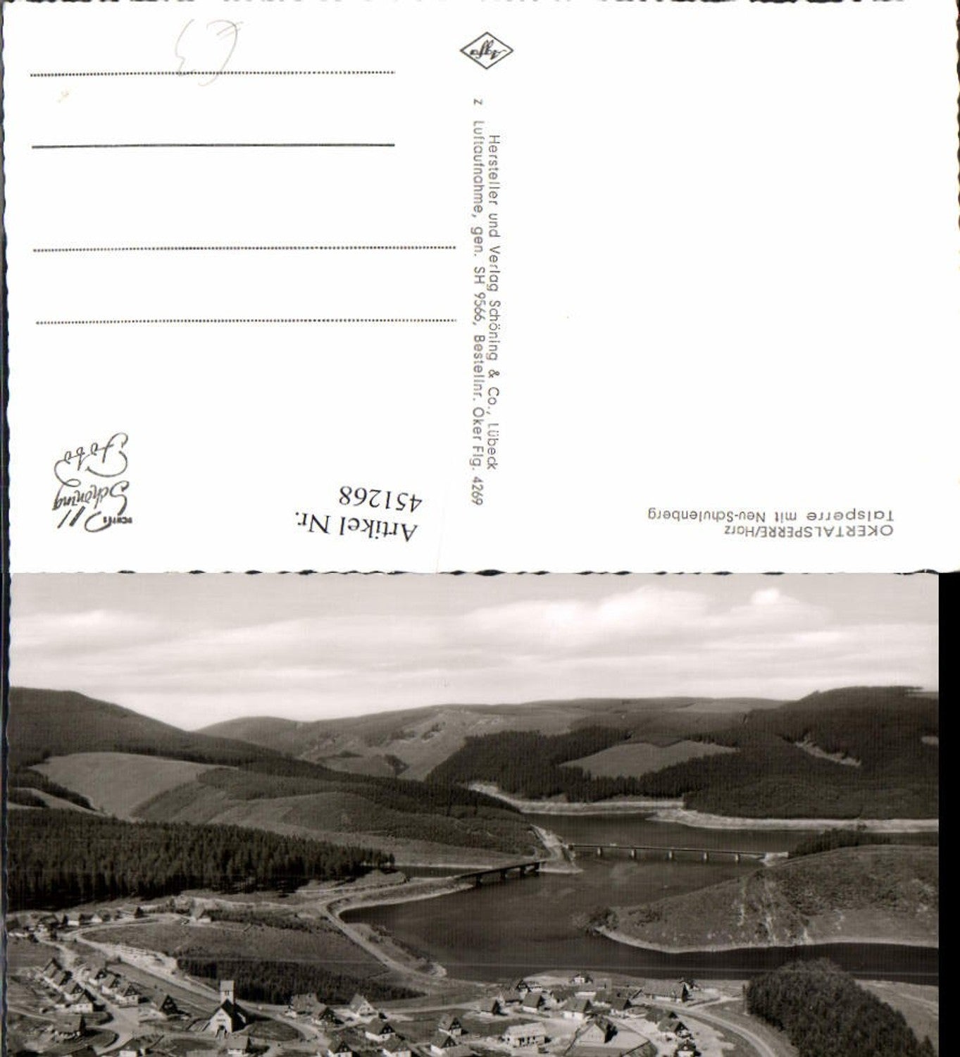 451268,Okertalsperre im Harz b. Altenau Totale m. Neu-Schulenberg