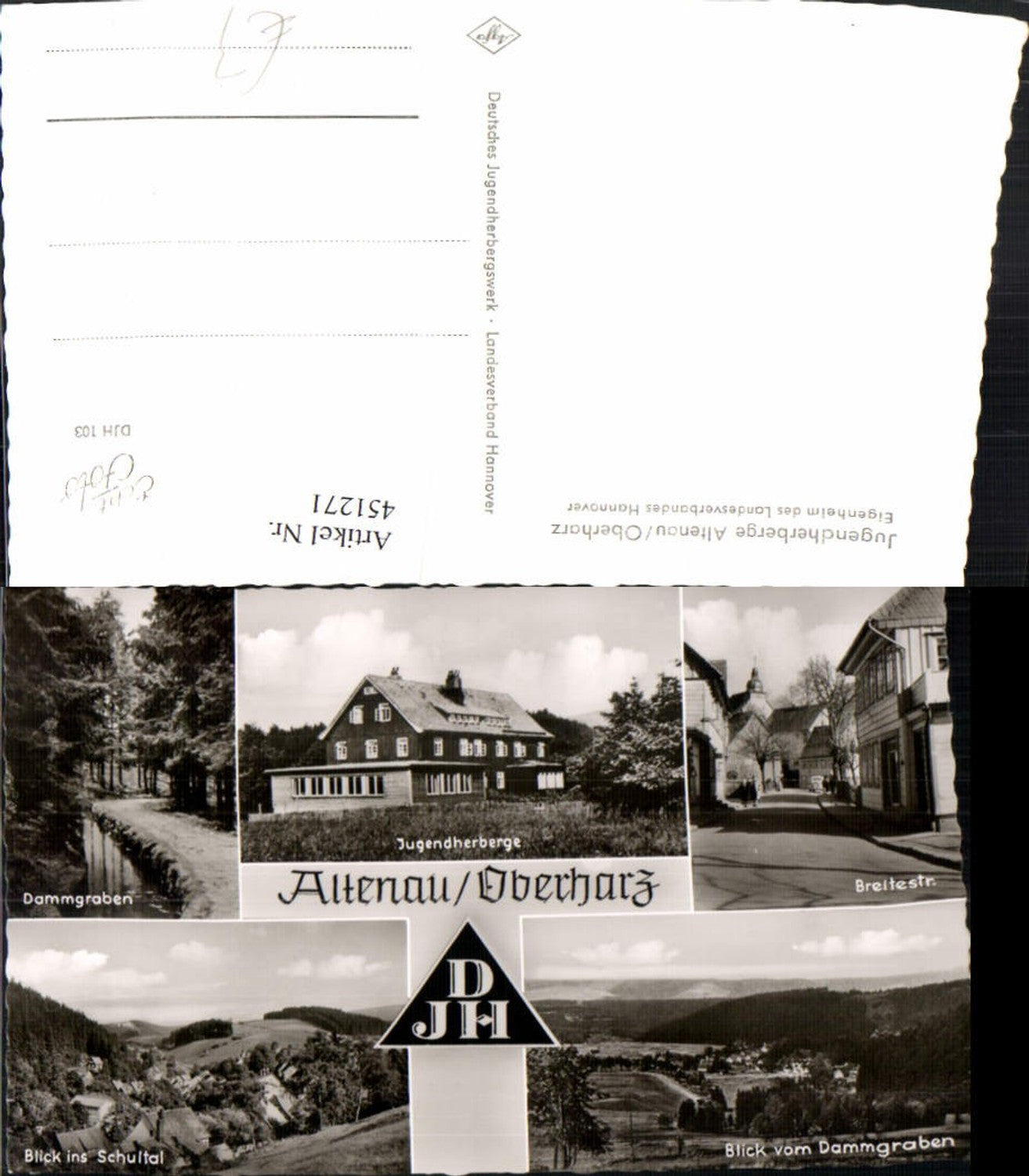 451271,Altenau im Oberharz Totale Jugendherberge Dammgraben Mehrbildkarte