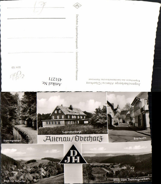 451271,Altenau im Oberharz Totale Jugendherberge Dammgraben Mehrbildkarte
