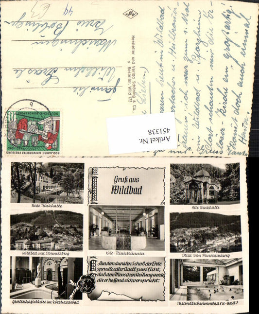 451338, Wildbad Totale Trinkhalle Schwimmbad Multiview Map