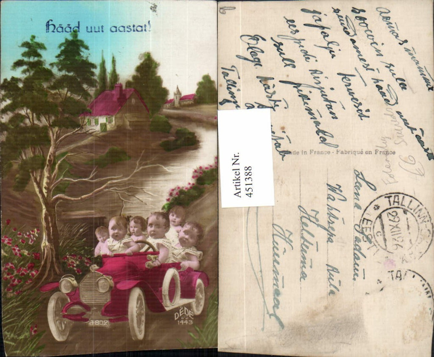 451388,Fotomontage Surrealismus Landschaft Kinder Auto Automobil