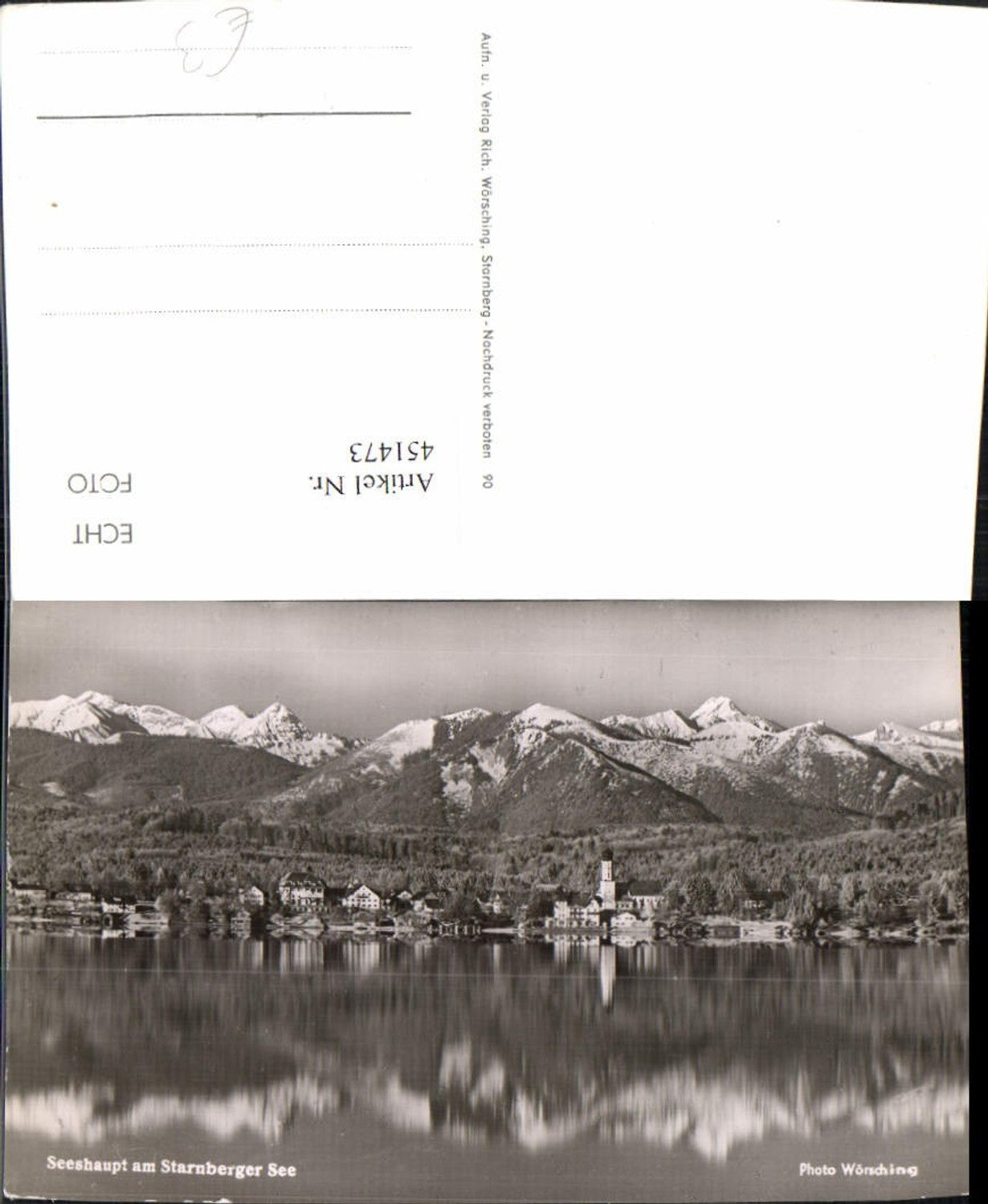 451473,Starnberg Totale Starnberger See Bergkulisse
