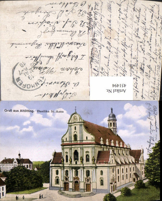 451494,Gruß aus Altötting Basilika St. Anna