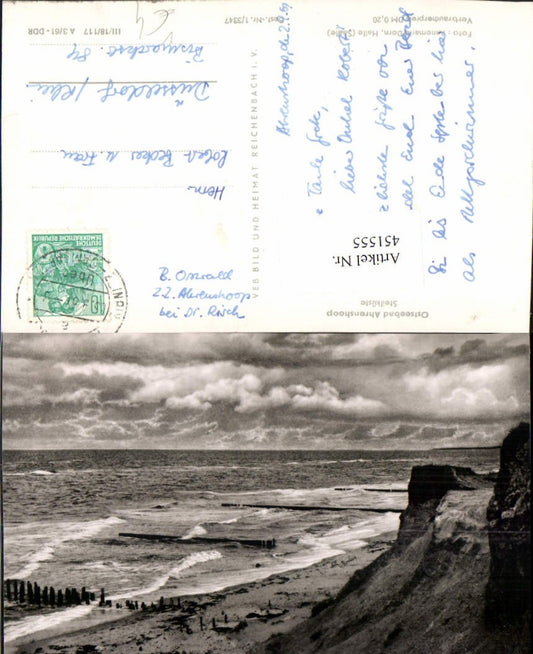 451555,Ostseebad Ahrenshoop Steilküste Strand pub VEB