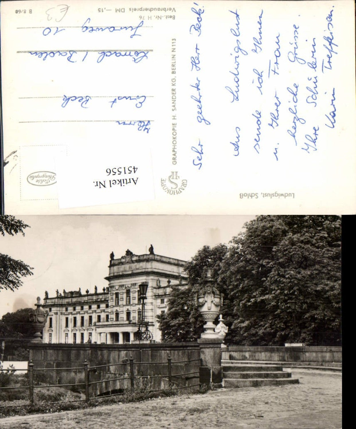 451556,Ludwigslust Schloss