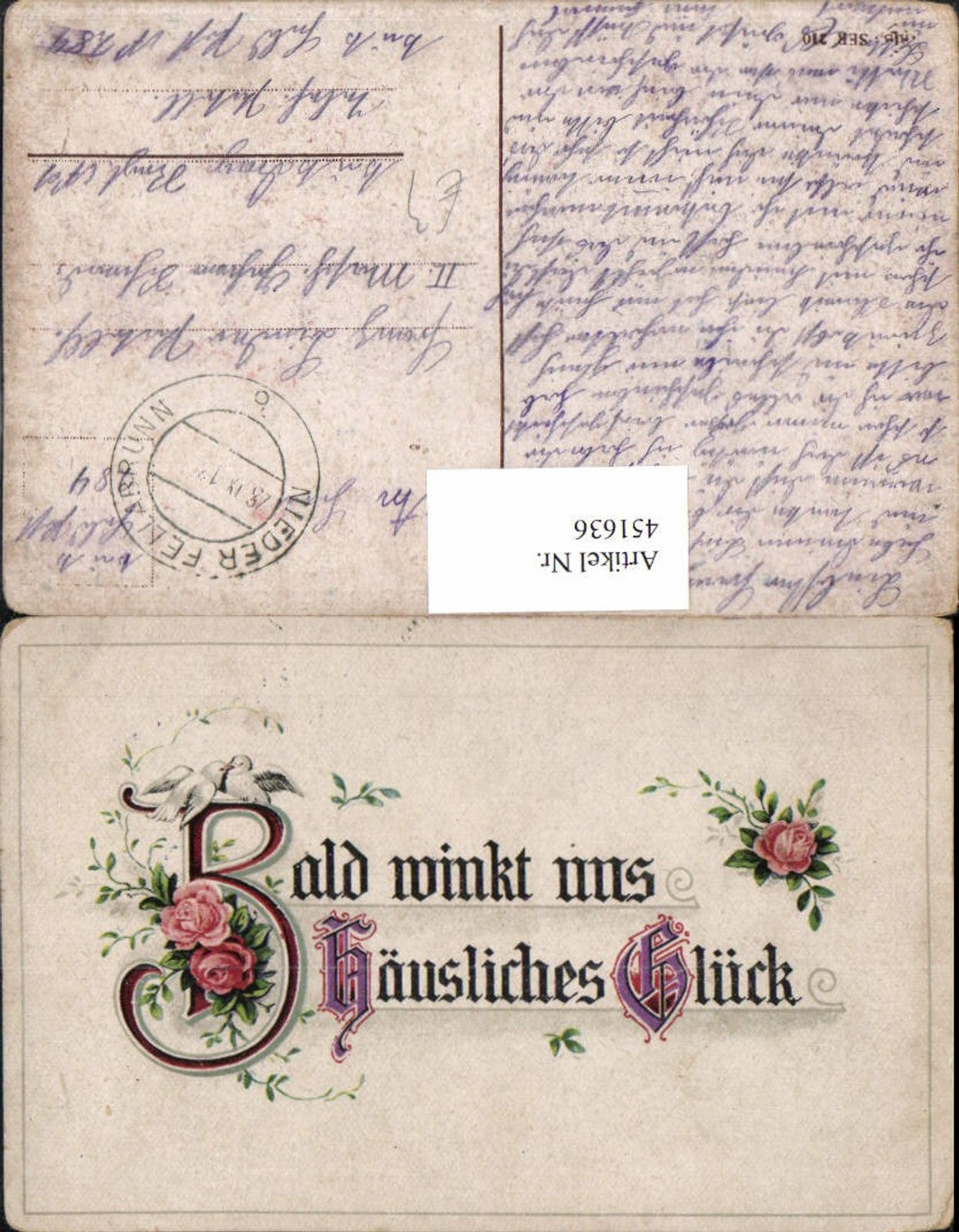 451636, Artist AK Saying Soon domestic happiness beckons us Roses