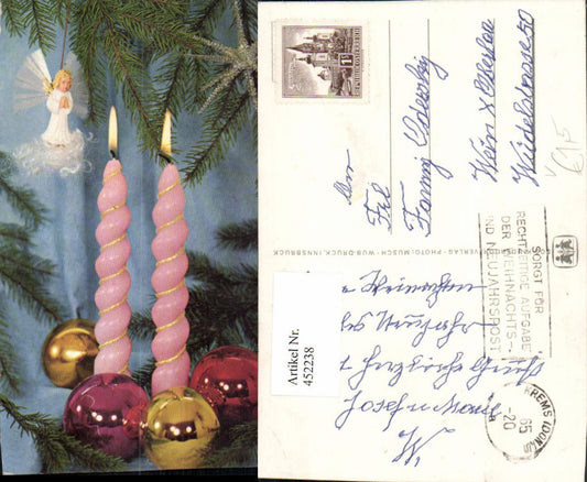 452238,Weihnachten Tannenzweige Kerzen Christbaumkugeln pub SOS-Kinderdorf