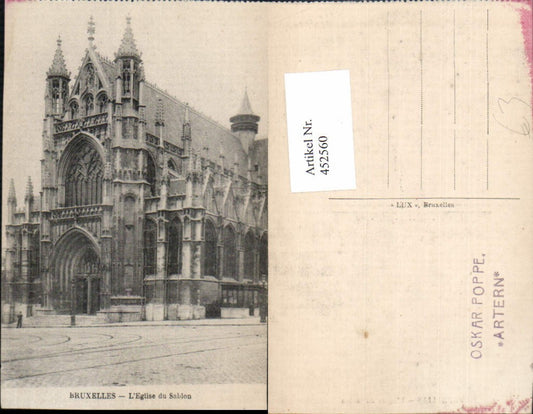 452560,Belgium Bruxelles Brüssel Eglise du Sablon Kirche
