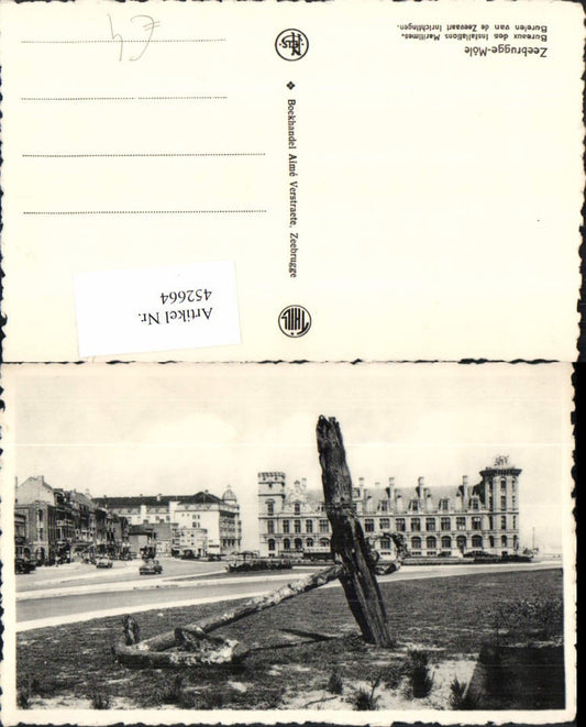 452664,Belgium Zeebrugge-Mole Seebrügge Bureaux des Installations Maritimes