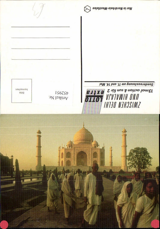 452951,India Agra Taj Mahal Mausoleum Volkstypen