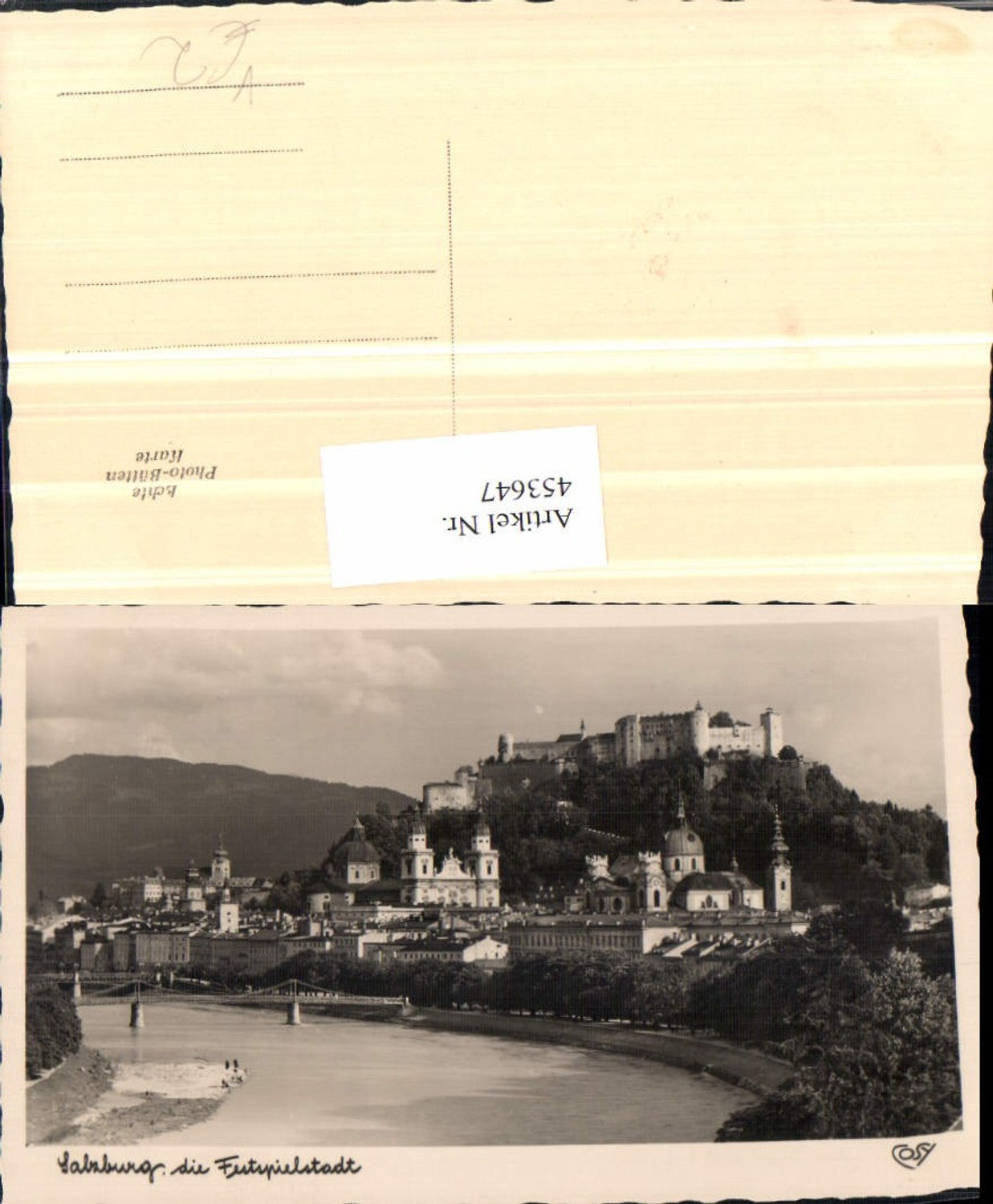 453647,Salzburg Teilansicht m. Festung pub Cosy