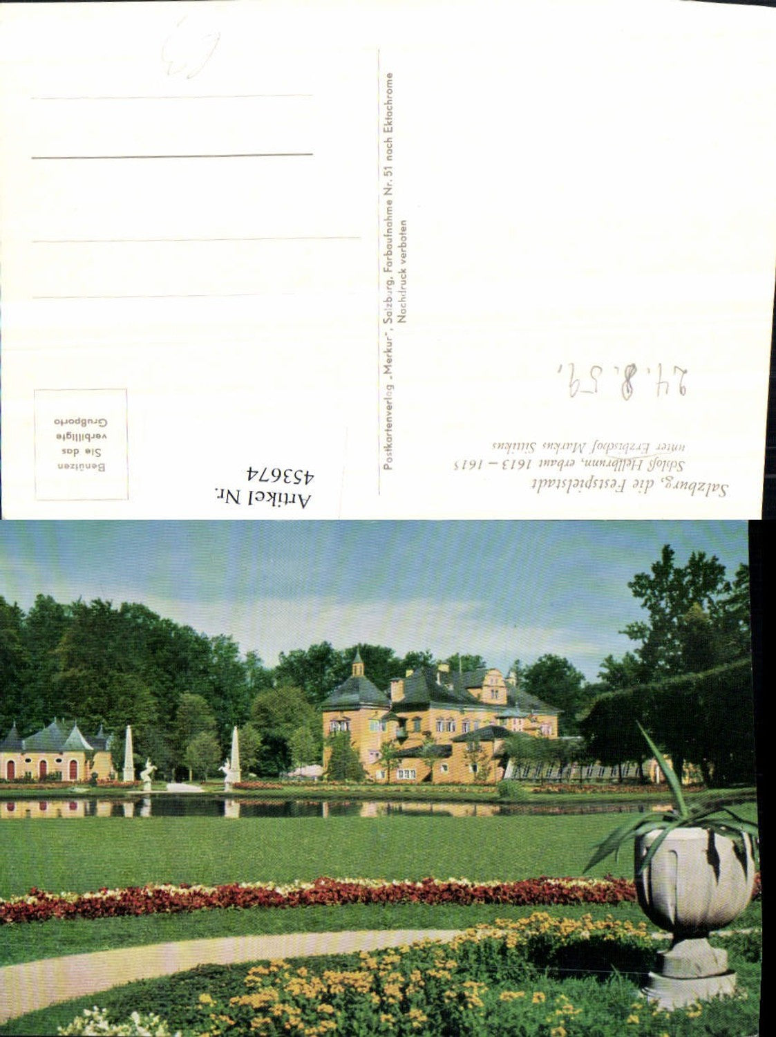 453674,Salzburg Schloss Hellbrunn