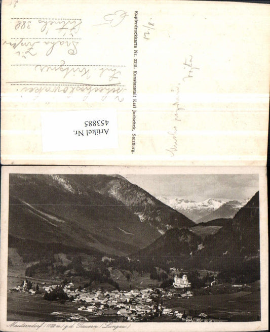 453885,Mauterndorf im Lungau Totale Bergkulisse