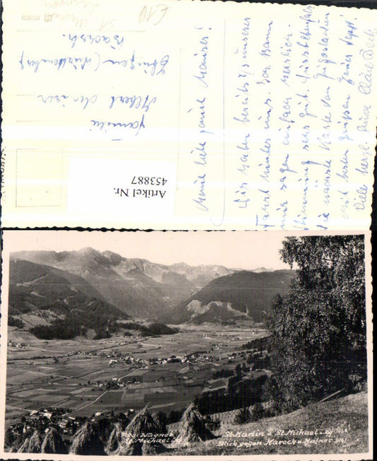 453887,St. Martin u. St. Michael im Lungau Totale Bergkulisse