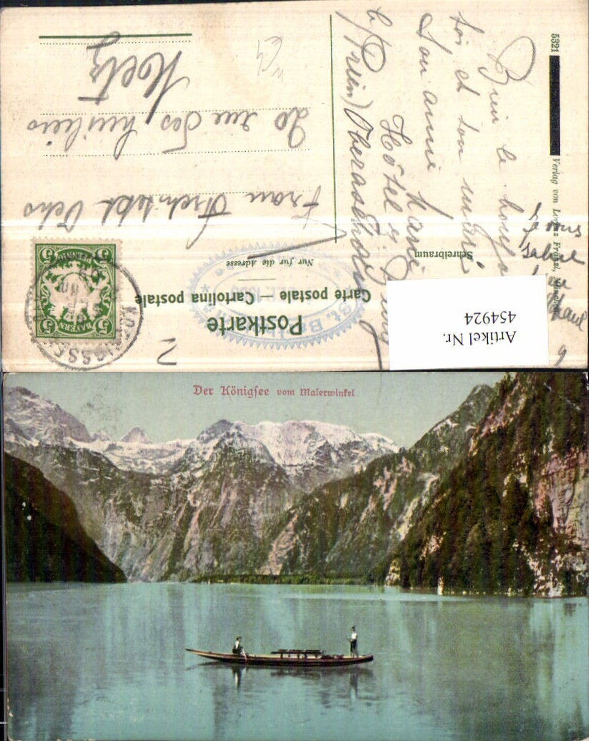 454924, Königssee Lake near Schönau Zille mountain scenery