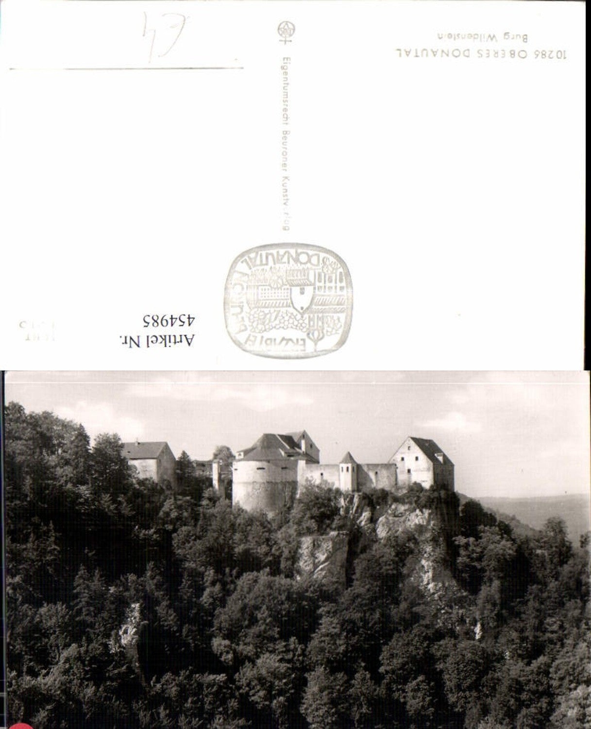 454985,Burg Wildenstein b. Leibertingen