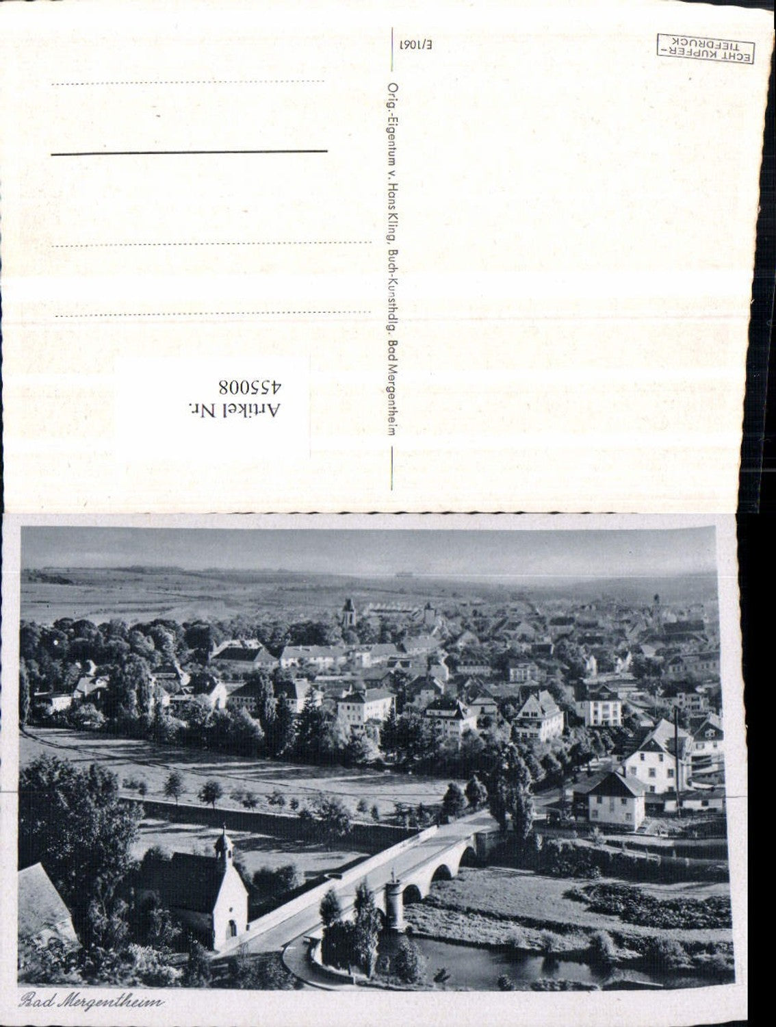455008,Bad Mergentheim Totale Brücke