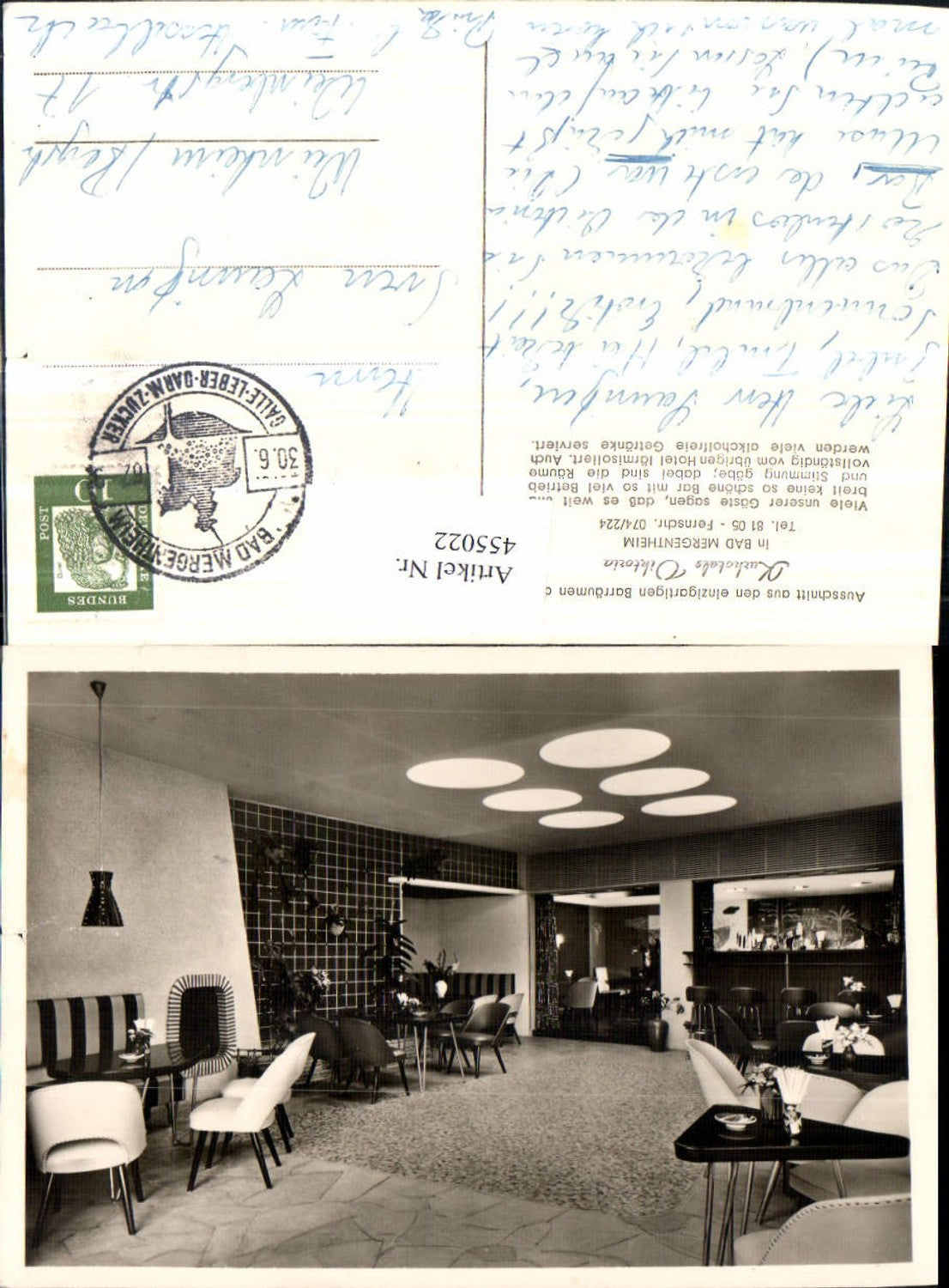 455022,Bad Mergentheim Kurhotel Viktoria Innenansicht