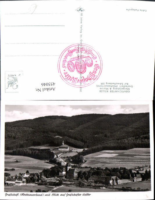 455046,Grafschaft Hochsauerland b. Schmallenberg m. Grafschafter Keller