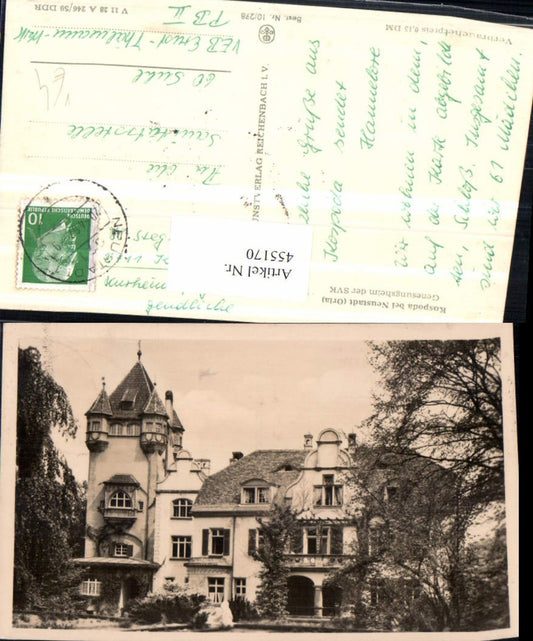 455170,Kospoda b. Neustadt an d. Orla recovery home pub VEB
