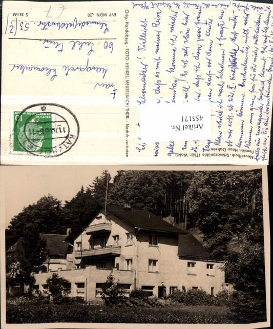 455171, Meuselbach-Schwarzmühle Pension Haus Daheim