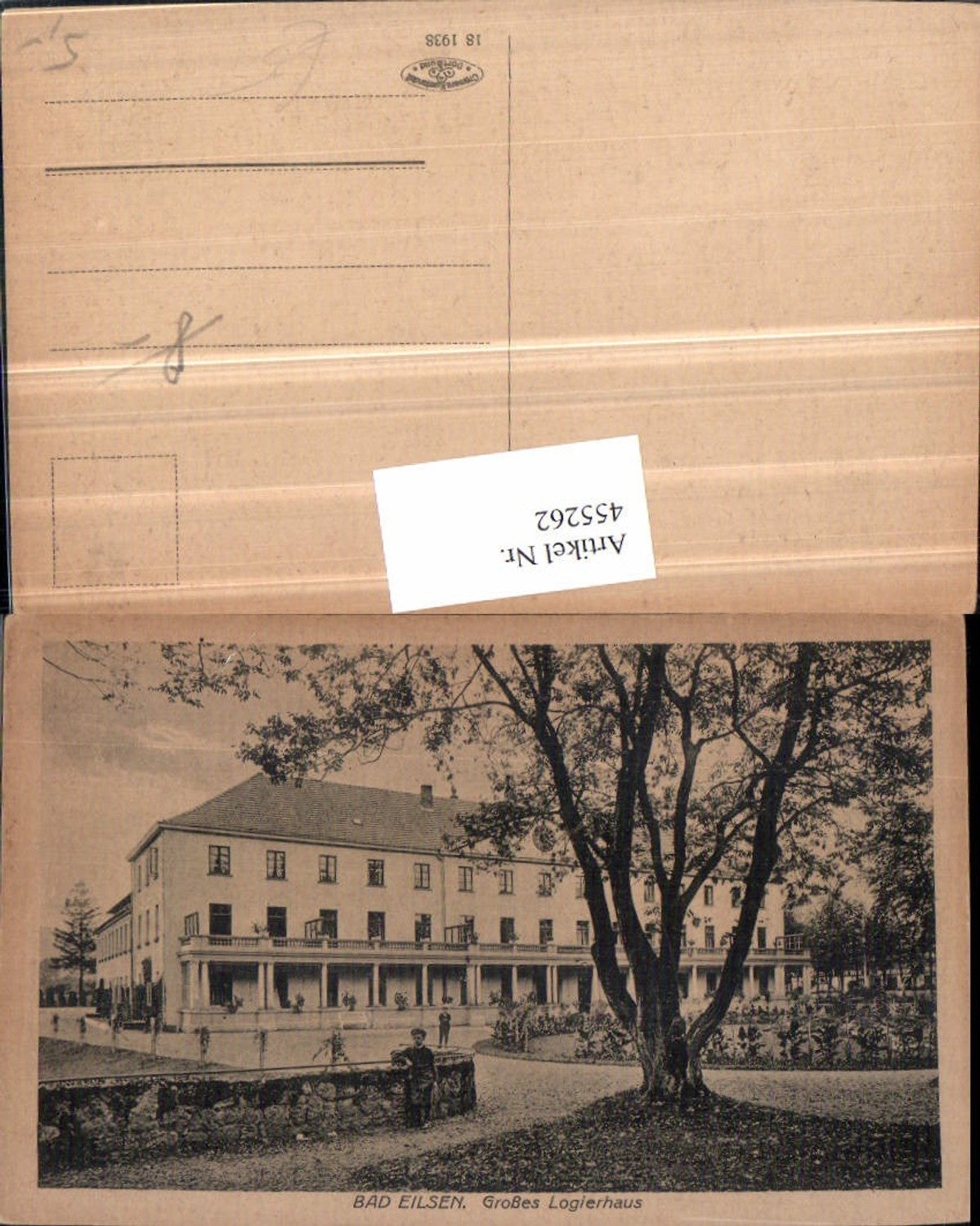 455262,Bad Eilsen Großes Logierhaus Gebäude