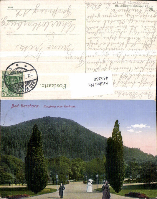 455268,Bad Harzburg Burgberg vom Kurhaus