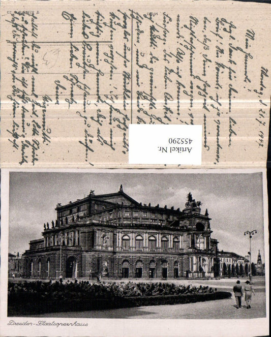 455290,Dresden Staatsopernhaus Gebäude