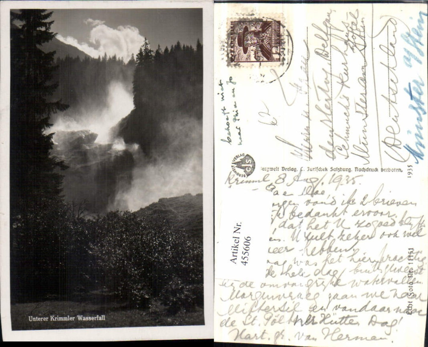 455606,Unterer Krimmler Wasserfall b. Krimml