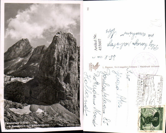 455607,Riemannhaus Berghütte b. Maria Alm m. Sommerstein Bergkulisse