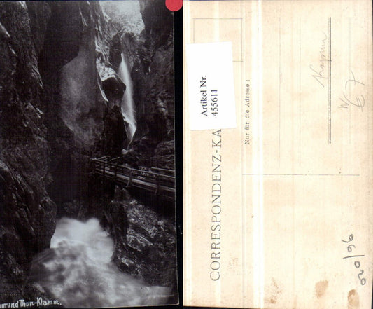 455611,Sigmund Thun-Klamm b. Kaprun Schlucht