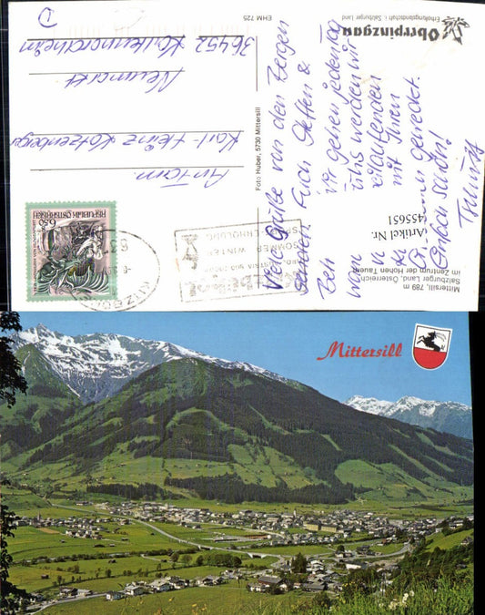 455651,Mittersill Totale Bergkulisse