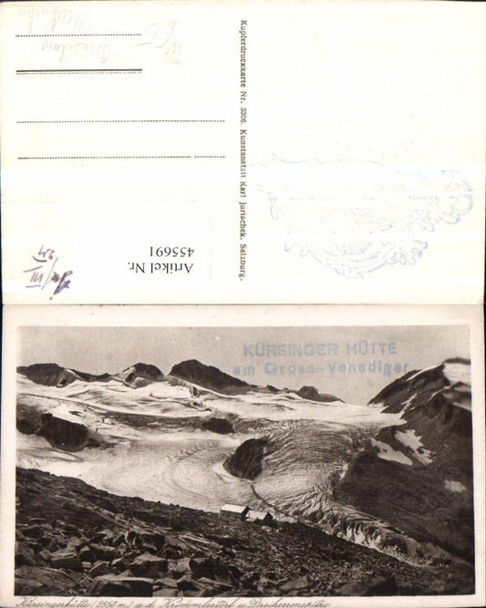 455691,Kürsingerhütte Berghütte b. Neukirchen Bergkulisse