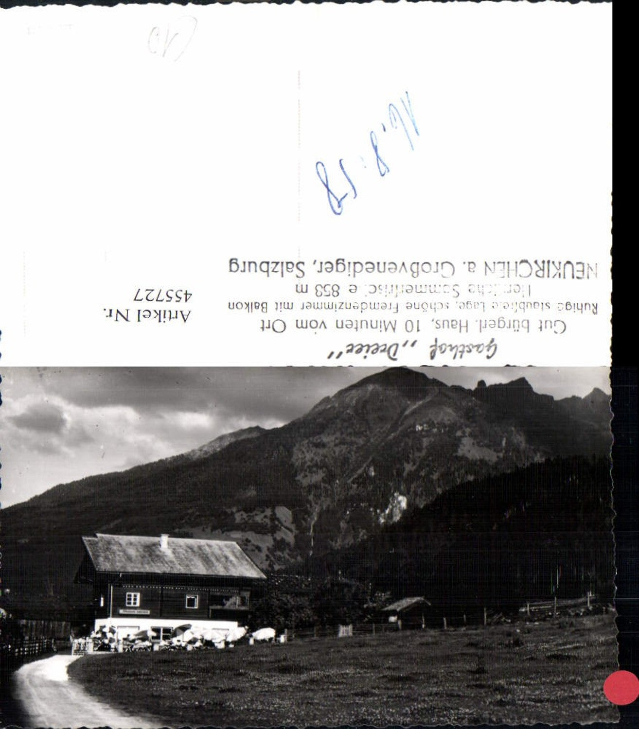 455727,Neukirchen am Großvenediger Gasthof Dreier Bergkulisse