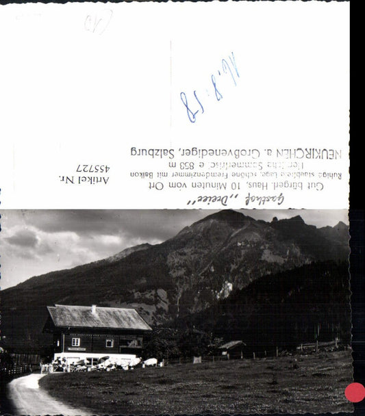 455727,Neukirchen am Großvenediger Gasthof Dreier Bergkulisse