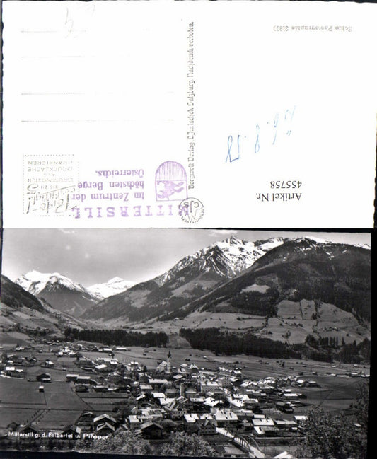 455758,Mittersill Totale geg. Felbertal Bergkulisse