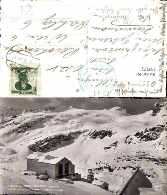 455777,Blick von d. Rudolfshütte b. Uttendorf Seilbahn Bergstation pub Cosy 9603