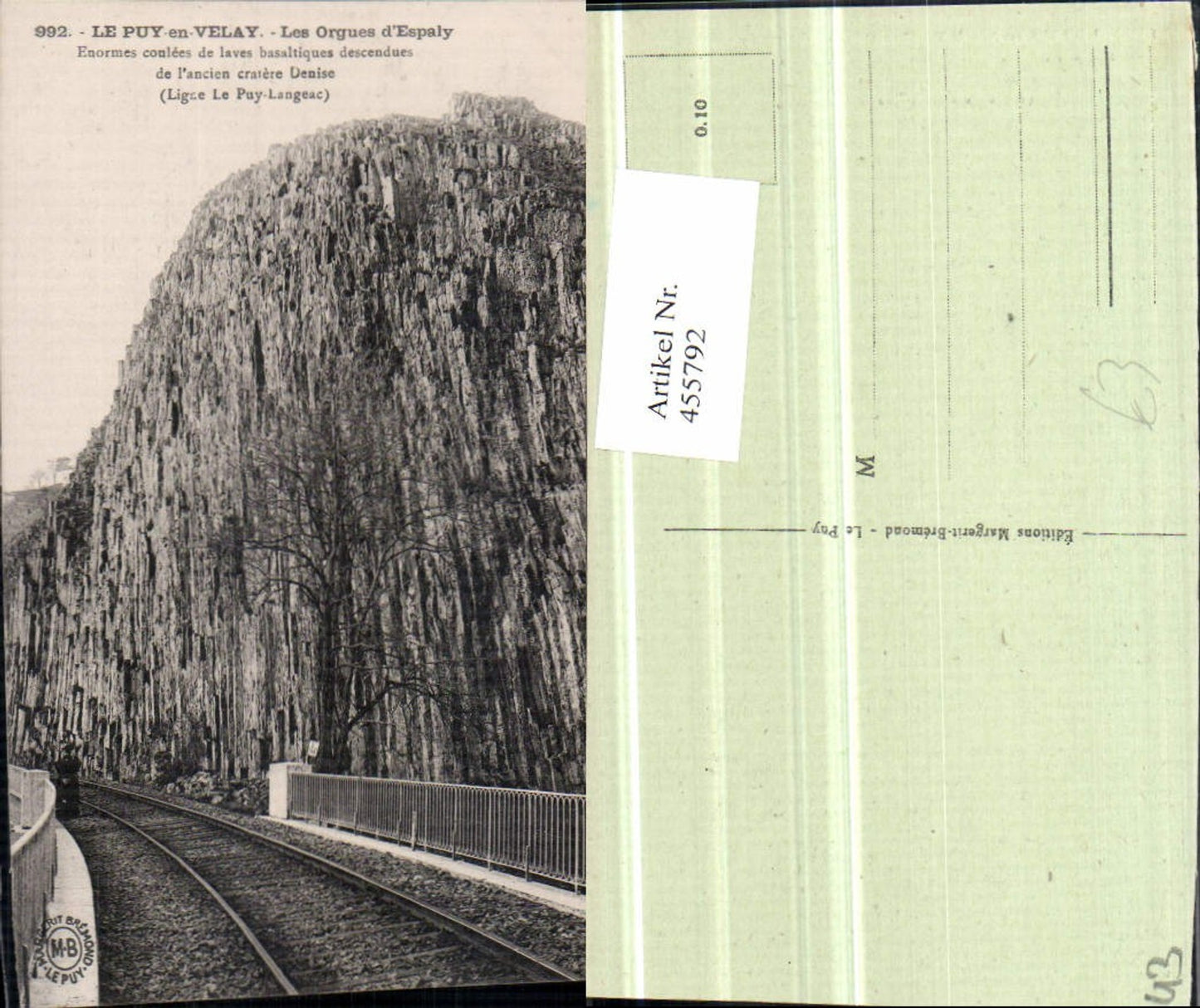 455792,Auvergne Haute-Loire Le Puy-en-Valay Les Orgues d'Espaly Felsen