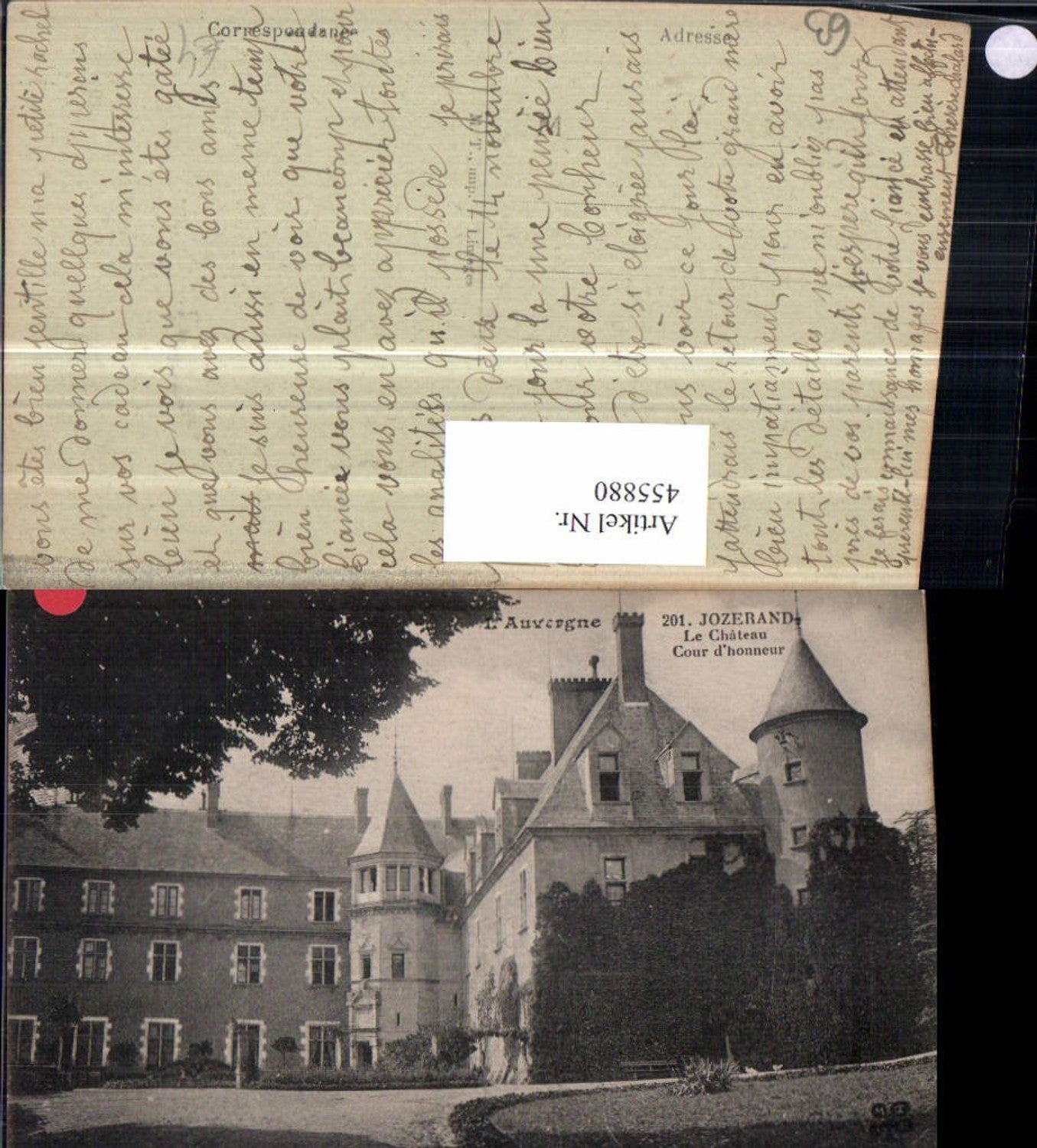 455880,Auvergne Puy-de-Dome Jozerand Chateau Schloss