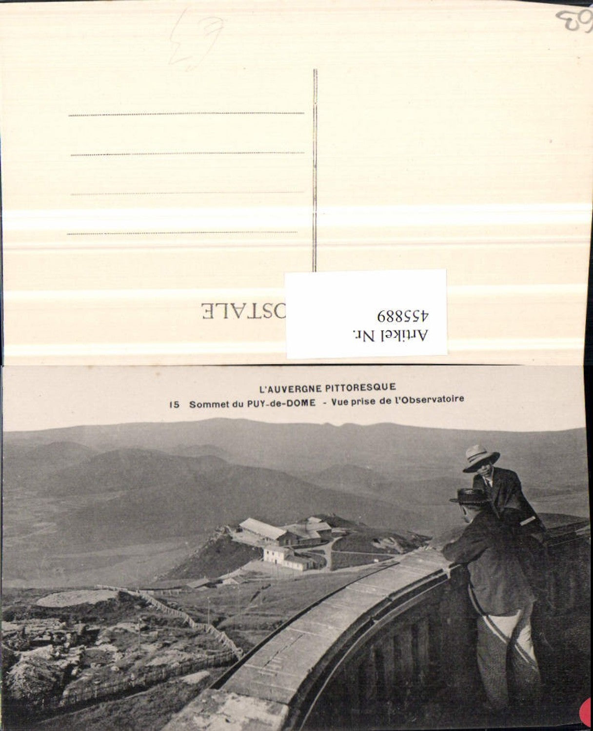 455889,Auvergne Puy-de-Dome Sommet Observatoire Observatorium