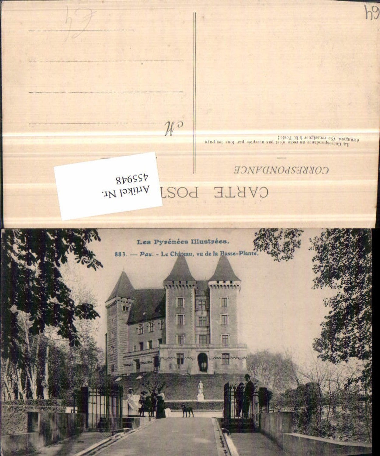 455948,Aquitanien Pyrenees-Atlantiques Pau Chateau Schloss