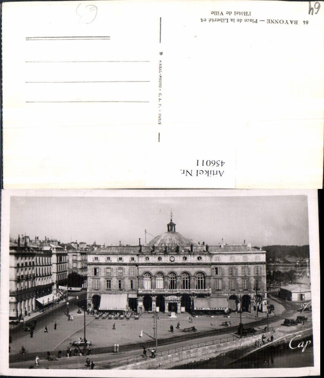 456011,Aquitanien Pyrenees-Atlantiques Bayonne Hotel de Ville Rathaus