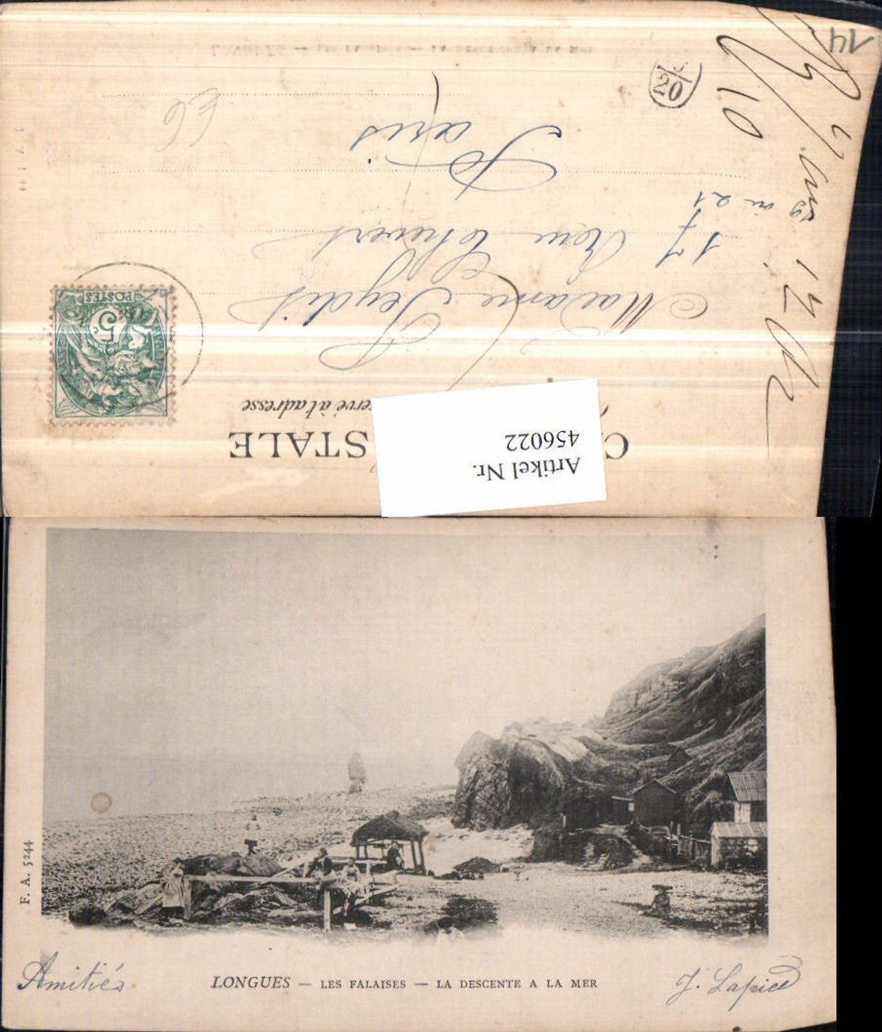 456022,Basse-Normandie Calvados Longues Les Falaises Küste Felsen