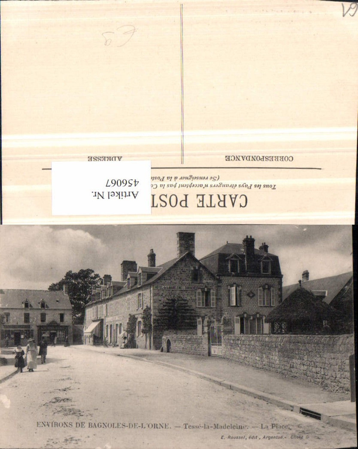 456067,Basse-Normandie Orne Bagnoles-de-l'Orne Tesse-la-Madeleine Hotel