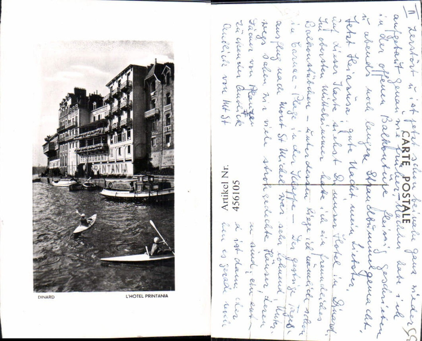 456105,Bretagne Ille-et-Vilaine Dinard Hotel Printania Boote