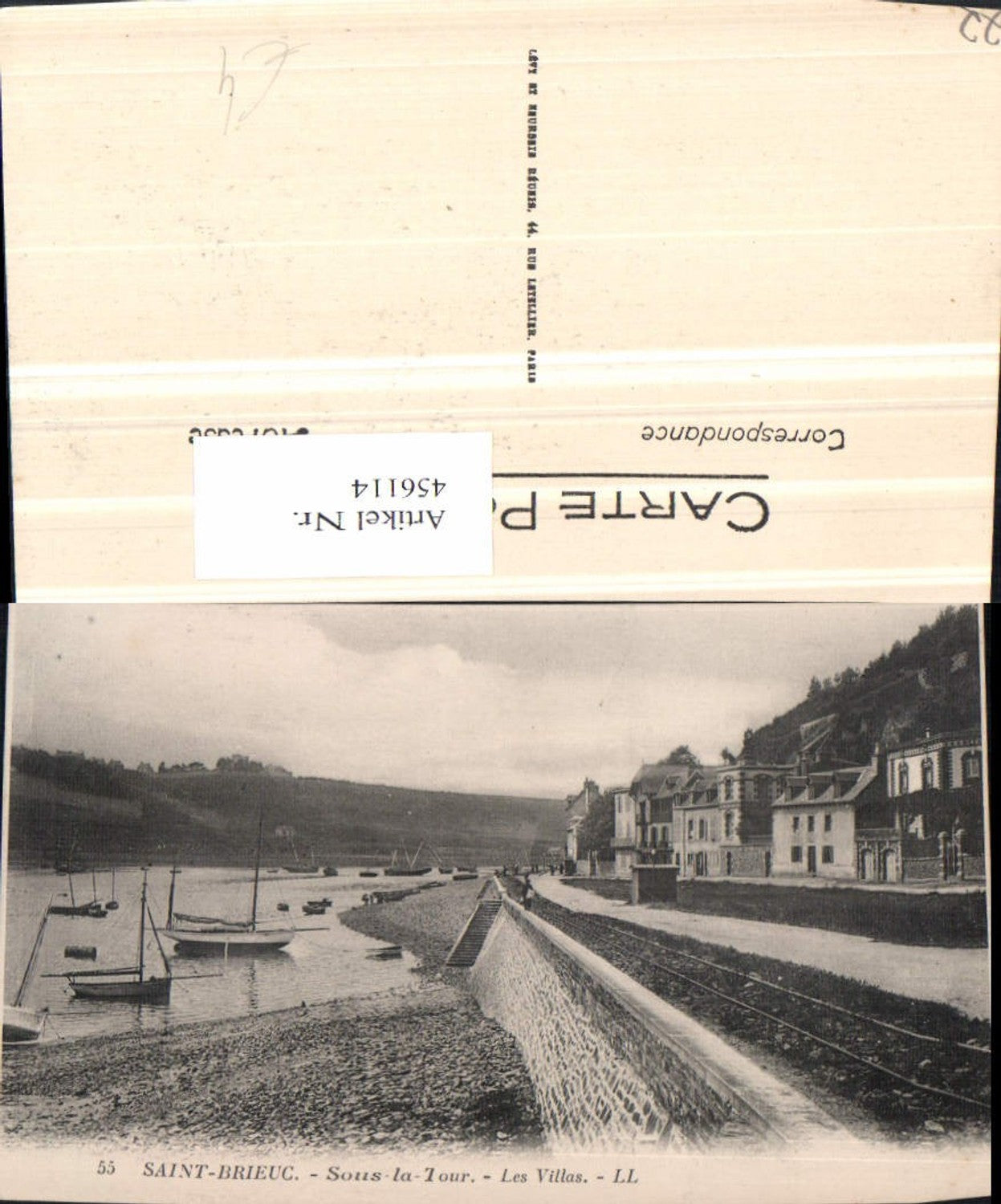456114,Bretagne Cote-Amor Saint-Brieuc Sous la Tour Les Villas Boote